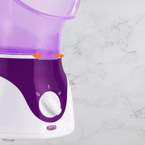 Soin du Visage - FaceSteamerFacialHeating™ - Violet