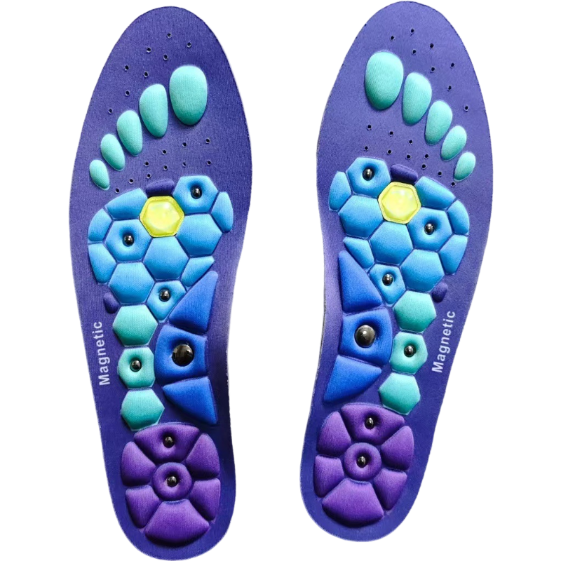 Semelles magnétiques acupression massage pieds confort bien-être ELAN VITAL