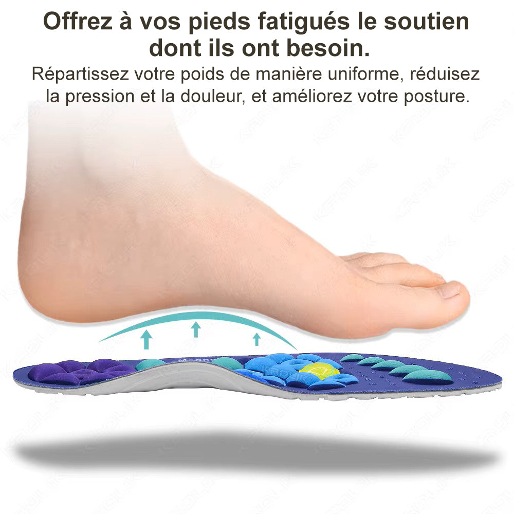 Semelles magnétiques d'acupression massantes ANTI FATIGUE