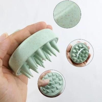 Brosse Cheveux - ScalpEase™ - Vert