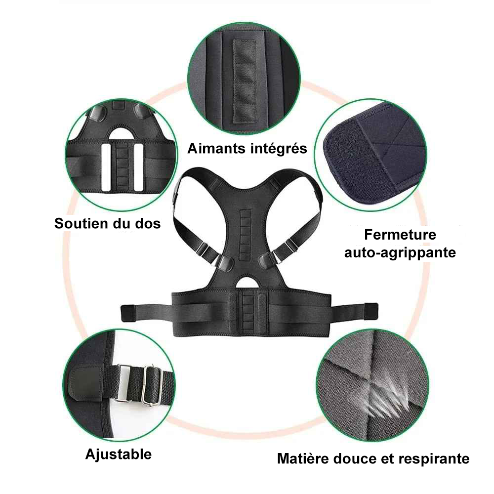 Correcteur de posture : pour une belle allure et le confort du dos