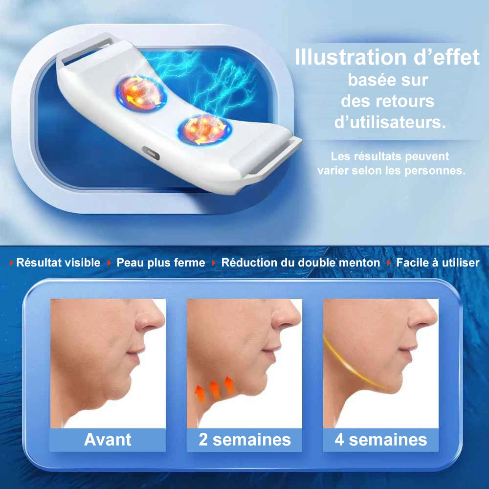 Double menton – appareil de massage facial ciblé