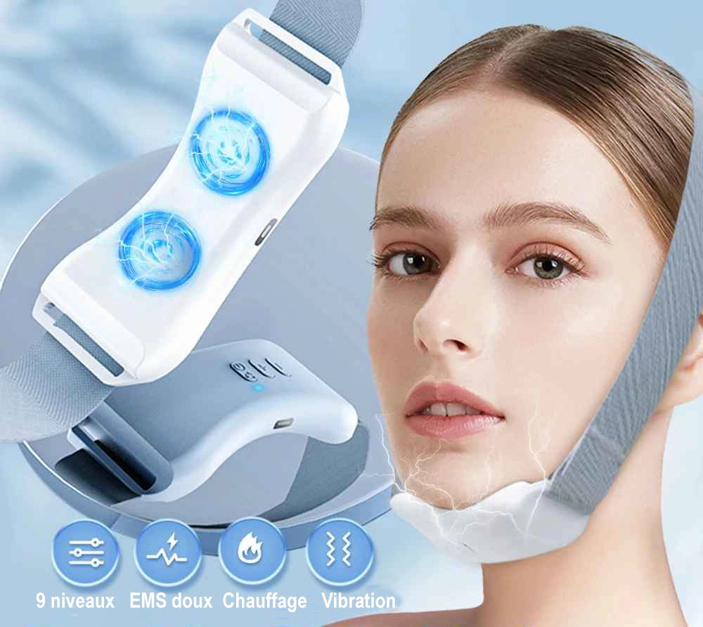Double menton – appareil de massage facial ciblé