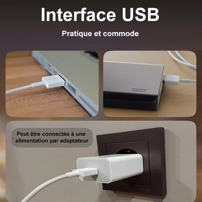 Lampe LED sans fil a Ondes d Eau