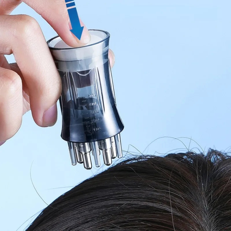 Applicateur d'Huile pour Cheveux - HairFlow™ - Bleu